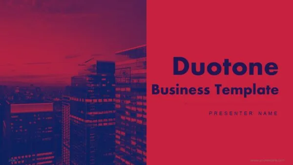 Duotone Business Template