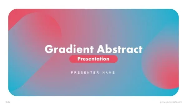 Gradient Abstract Template