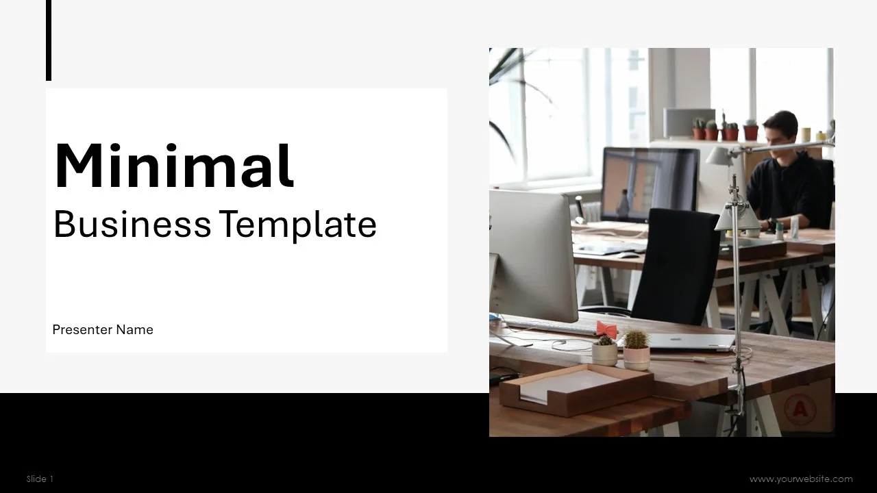 Minimal Business Template