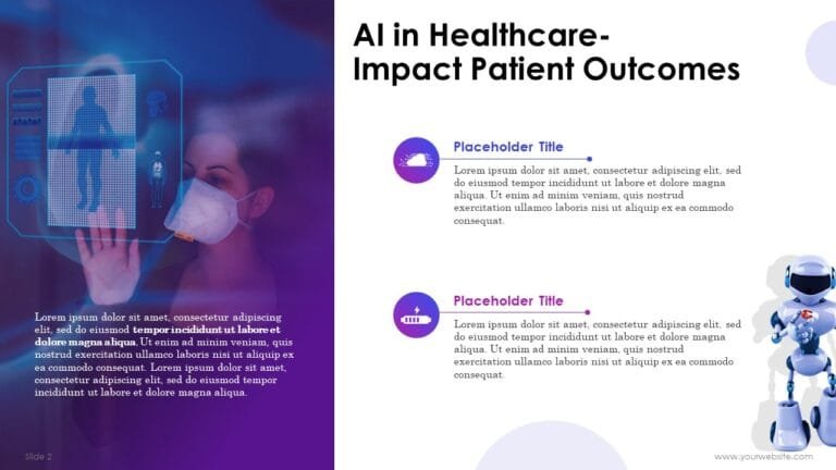 Artificial intelligence in Healthcare Presentation Template