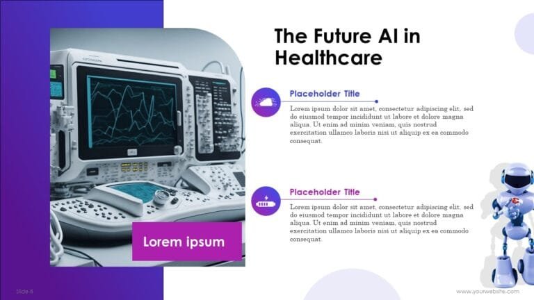 Artificial intelligence in Healthcare Presentation Template