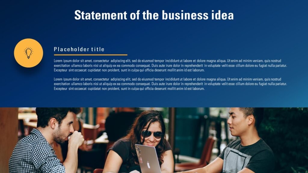 Creative Business Idea Presentation Templates