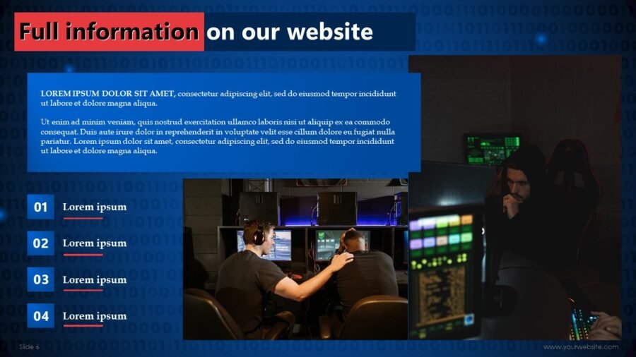 Ethical Hacking Presentation Templates and Google Slides