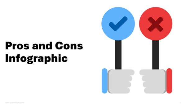 Pros and Cons Infographic Template