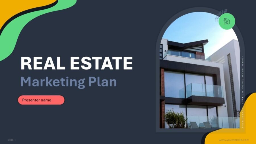 Real Estate Marketing Plan Presentation Templates