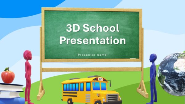 3D School Presentation Template