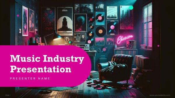 Free Music Industry Presentation Template