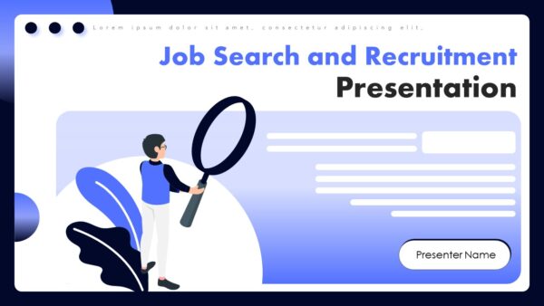 Job Search and Recruitment Presentation Template