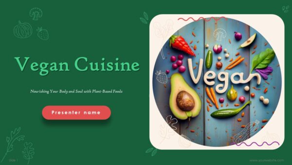 Vegan Cuisine Presentation Template