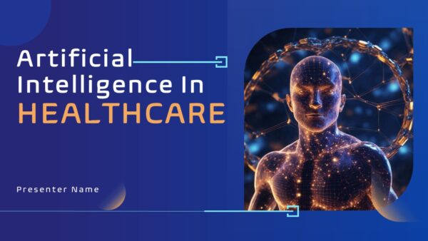 Artificial Intelligence AI in Healthcare Presentation Template