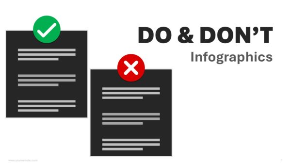 Do & Dont Infographics Template Presentation