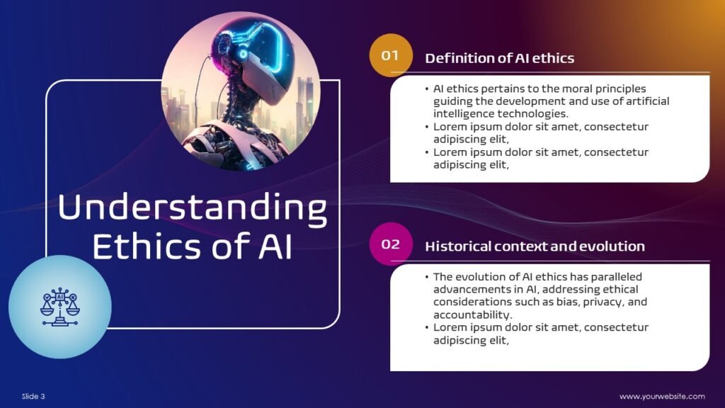 Ethics of Artificial Intelligence Presentation Templates