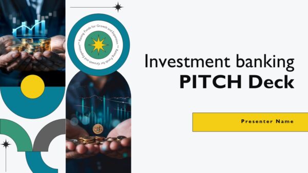 Investment banking Pitch Deck Presentation Template