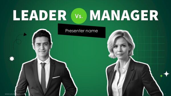 Leader Vs Manager Presentation Template