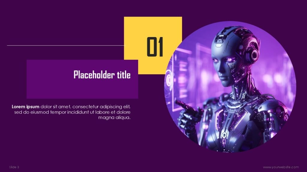 Evolution of Artificial Intelligence PowerPoint Templates and Google Slides