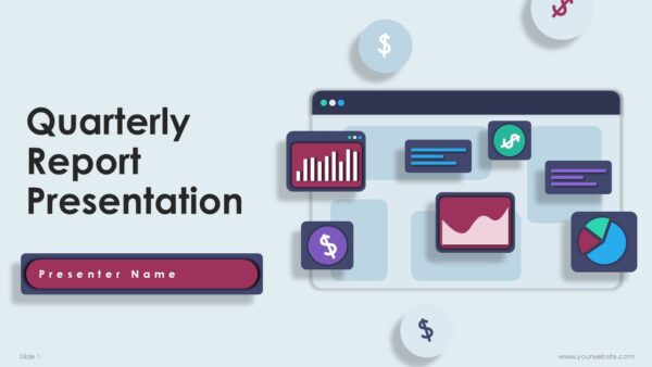 Quarterly Report Presentation Template