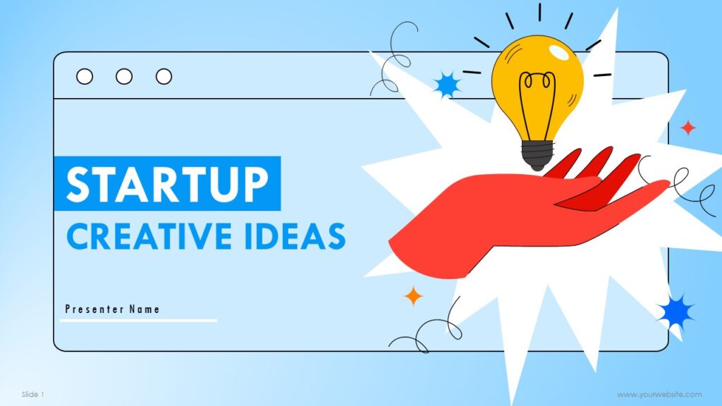 Startup Creative Ideas Presentation Templates