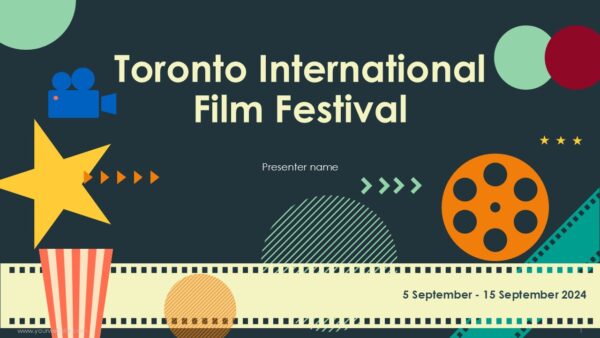 Toronto International Film Festival PowerPoint Template and Google Slides