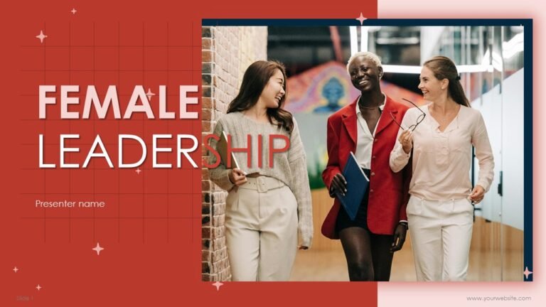 Female Leadership PowerPoint Templates and Google Slides