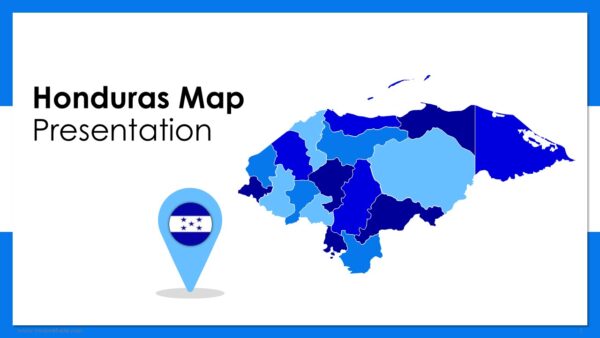 Honduras Map Presentation Templates