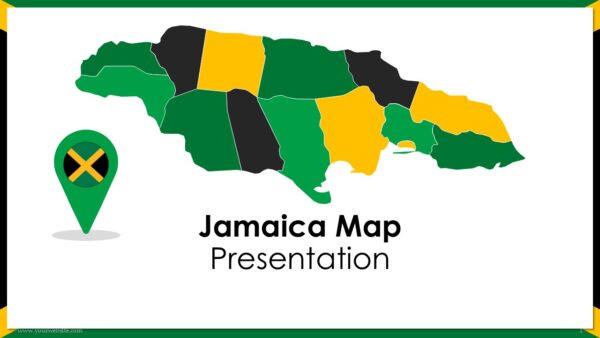 Jamaica Map Presentation Templates