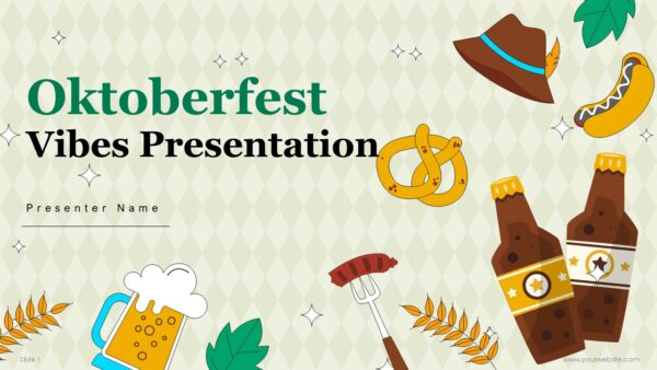 Oktoberfest Vibes Presentation and Google Slides