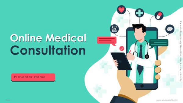 Online Medical Consultation Presentation Templates