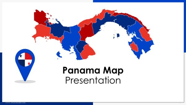 Panama Map Presentation Templates