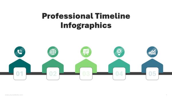 Professional Timeline Infographics Templates