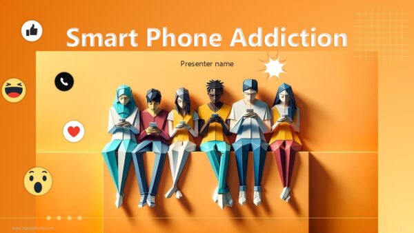 Smart Phone Addiction Presentation Template