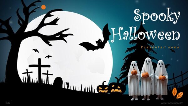 Spooky Halloween Presentation Templates