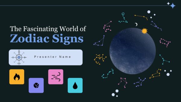 The Fascinating World of Zodiac Signs Presentation Template