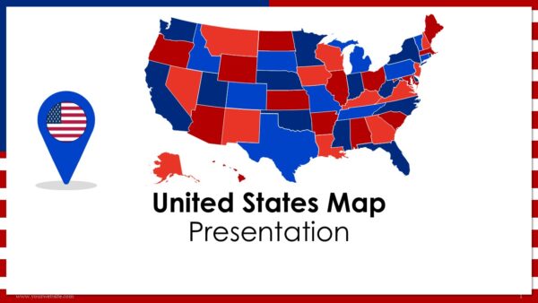 United States Map Presentation Templates