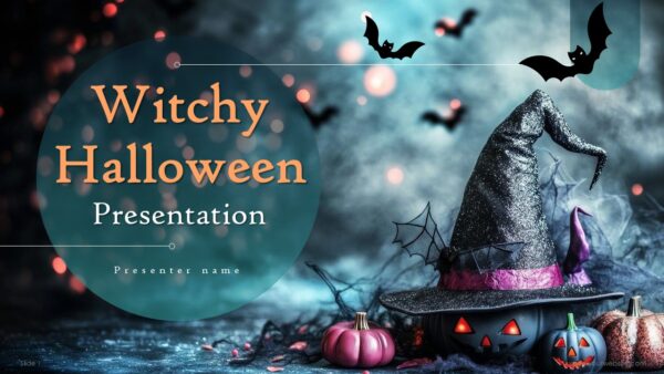 Witchy Halloween Presentation Template