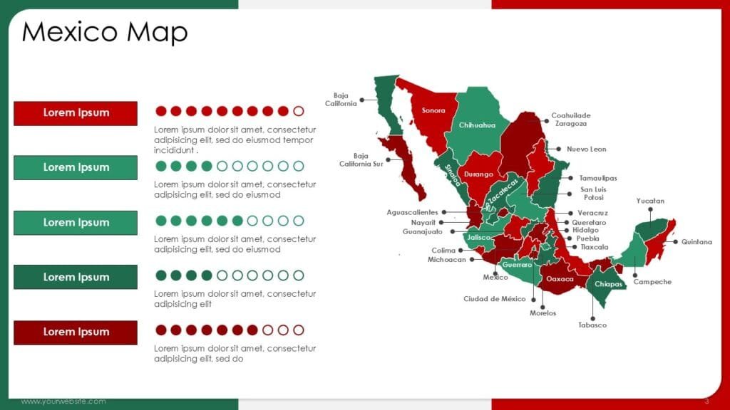Mexico Map Presentation Templates and Google Slides Themes