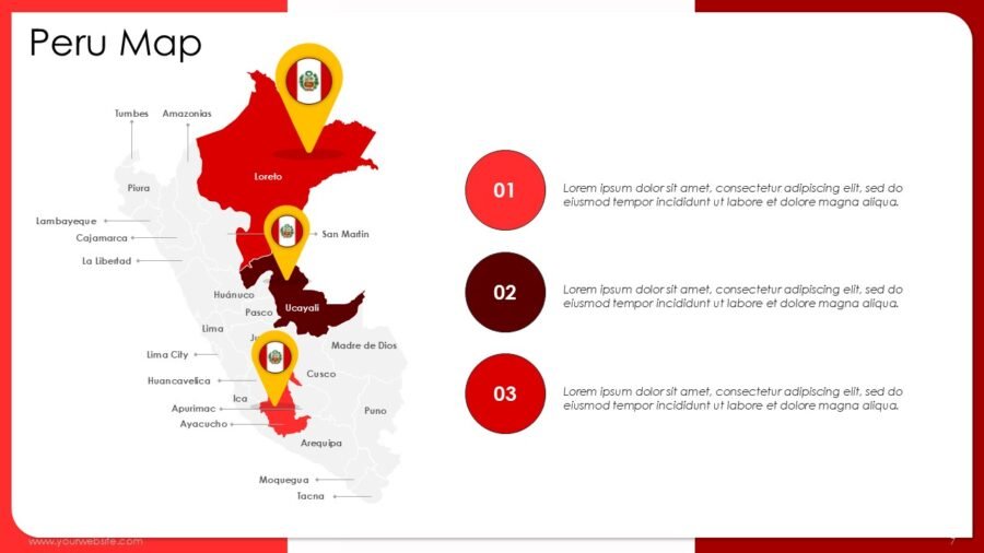 Peru Map Presentation Templates And Google Slides Themes