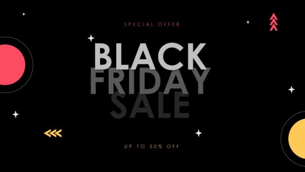 Black Friday Sale PowerPoint Template and Google Slides