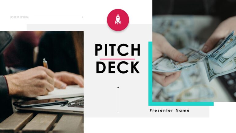 Modern Pitch Deck Presentation Design Services