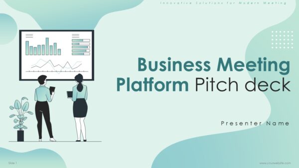 Business Meeting Platform Pitch Deck Presentation