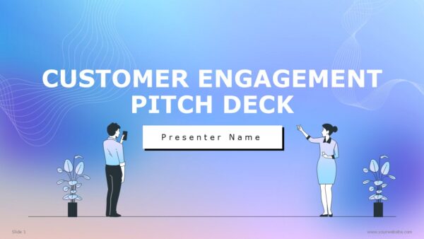 Customer Engagement Pitch Deck Presentation