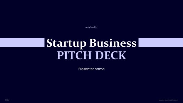 Startup Business Pitch deck Presentation