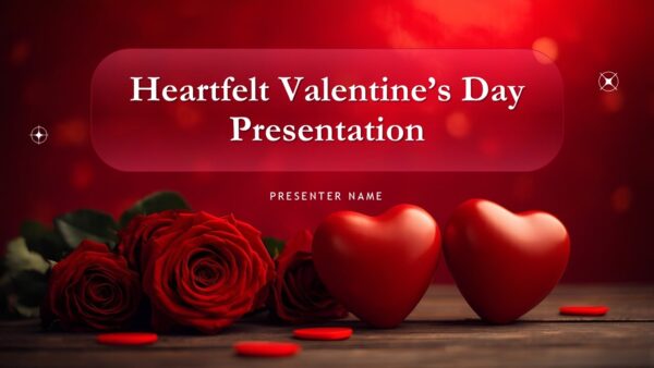 Heartfelt Valentines Day Presentation PowerPoint Template