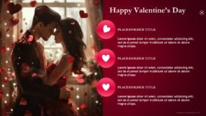 Heartfelt Valentines Day Presentation PowerPoint Templates