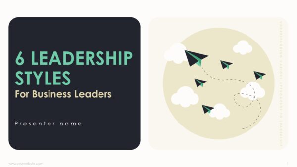 Six Leadership Styles For Business Leaders Presentation Template