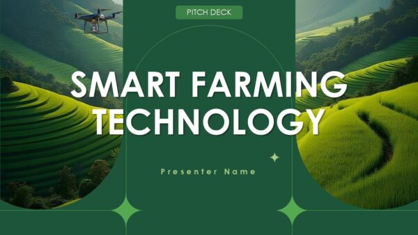 Smart Farming Technology Pitch Deck Presentation Template