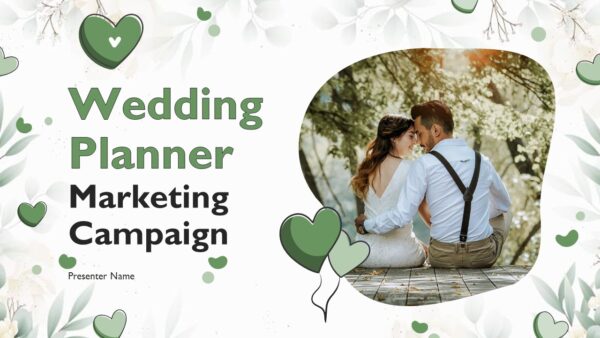 Wedding Planner Marketing Campaign Presentation Template