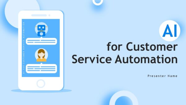 AI for Customer Service Automation Presentation Template