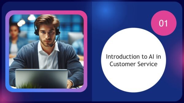 Artificial Intelligence AI in Customer Service Presentation Templates