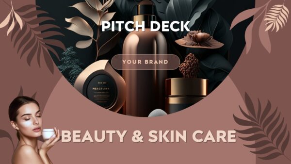 Beauty & Skin Care Pitch Deck Presentation Template