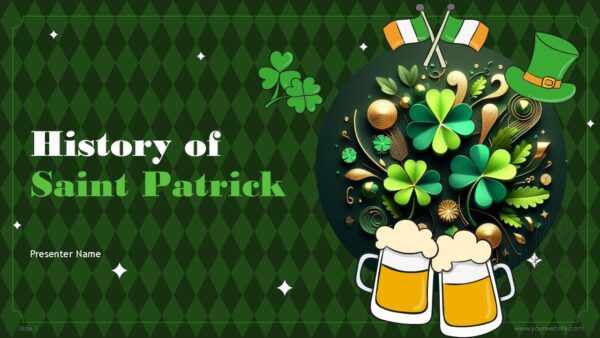 History of Saint Patrick Presentation and Google Slides